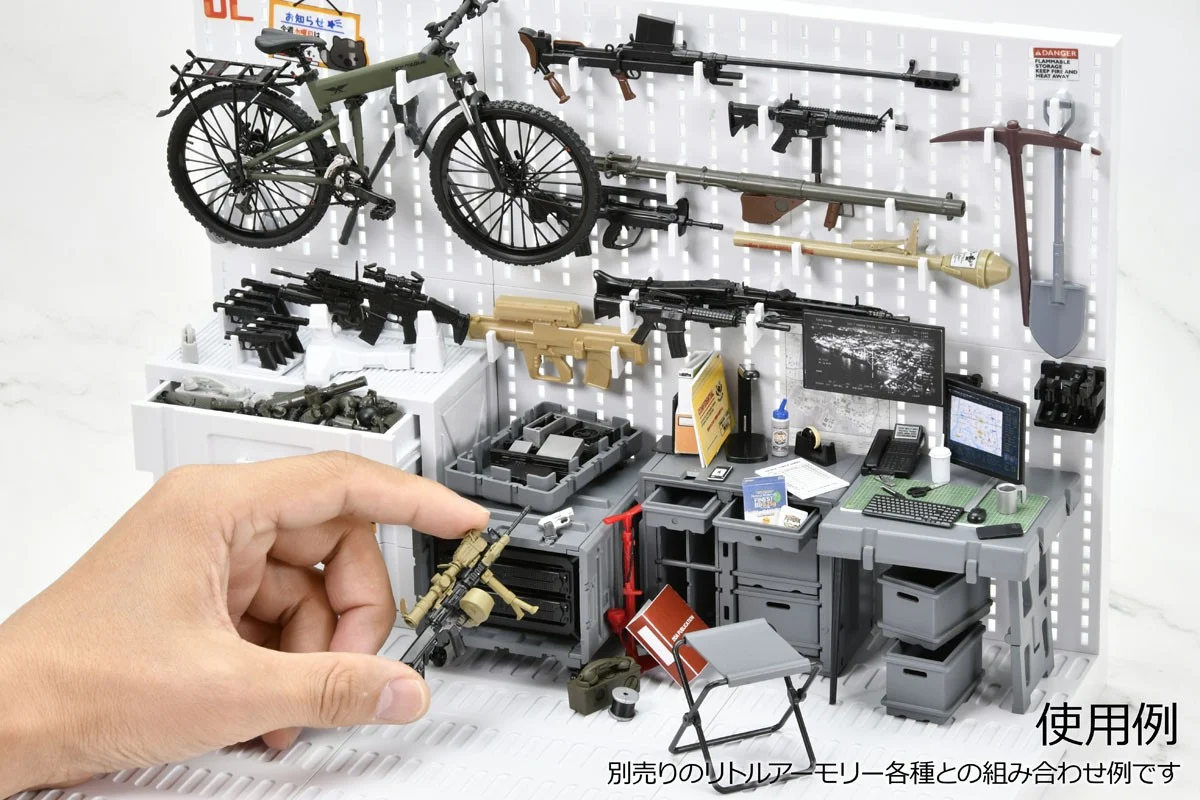 《Little Armory》1/12 野戰辦公桌組 2026 年 11 月上市 18 《Little Armory》1/12 野戰辦公桌組 2026 年 11 月上市