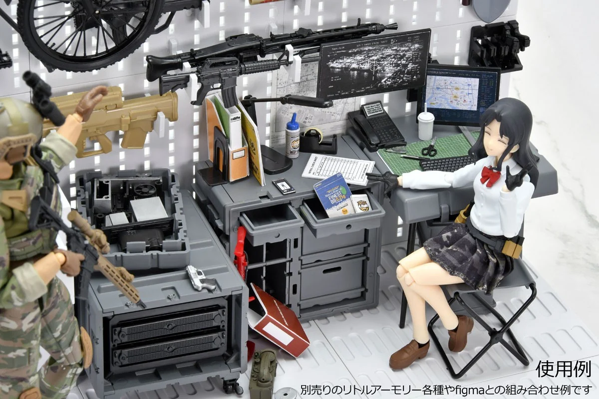 《Little Armory》1/12 野戰辦公桌組 2026 年 11 月上市 20 《Little Armory》1/12 野戰辦公桌組 2026 年 11 月上市