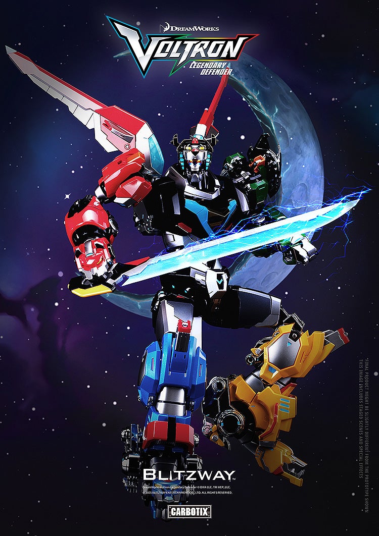 《Voltron》百獸王合金模型 限量2016套支援完全合體