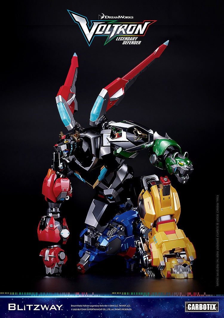 《Voltron》百獸王合金模型 限量2016套支援完全合體