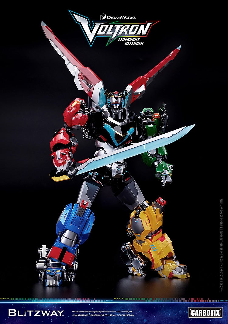 《Voltron》百獸王合金模型 限量2016套支援完全合體