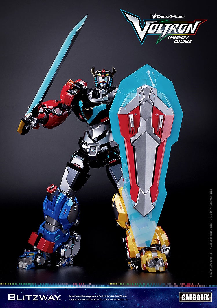 《Voltron》百獸王合金模型 限量2016套支援完全合體