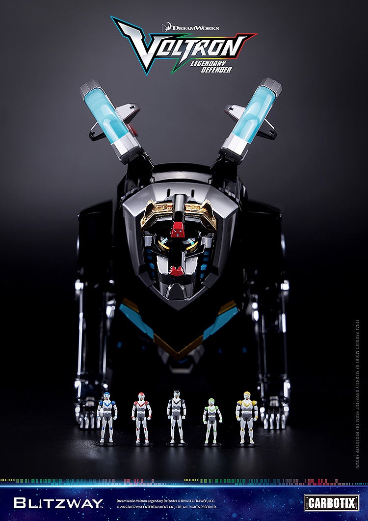 《Voltron》百獸王合金模型 限量2016套支援完全合體