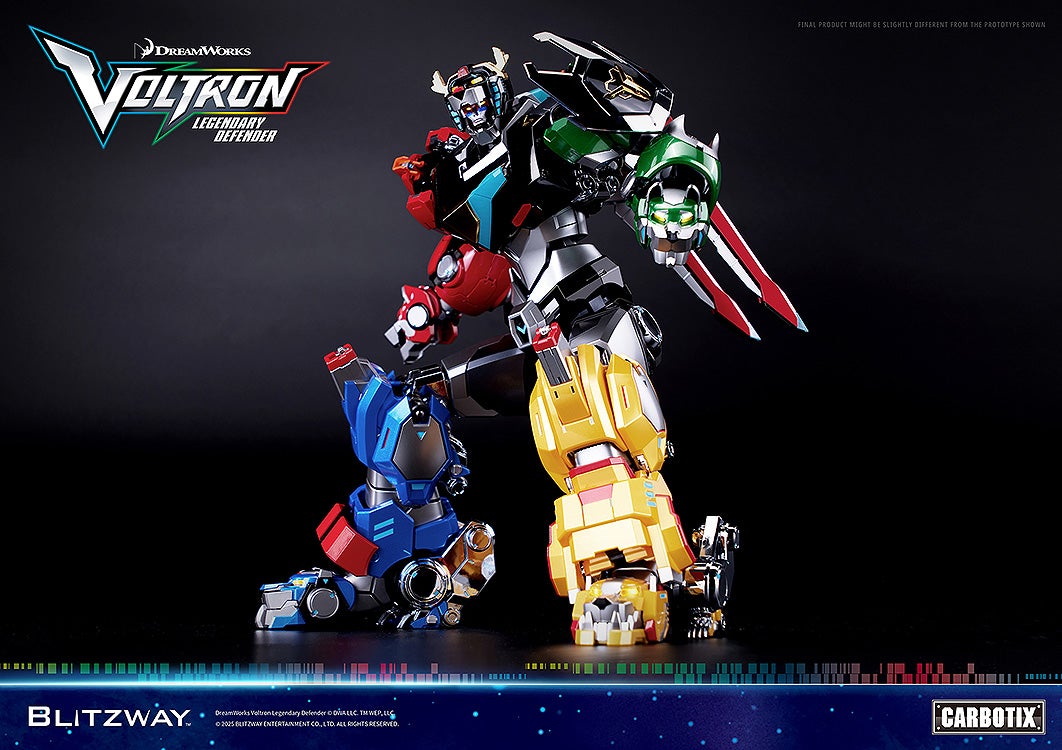 《Voltron》百獸王合金模型 限量2016套支援完全合體