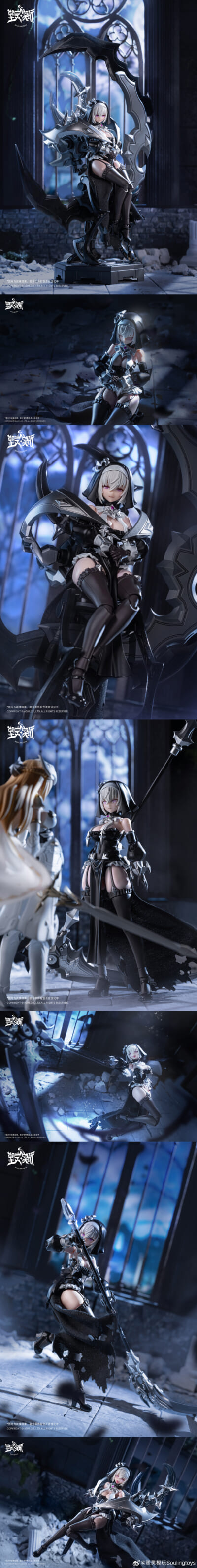 Soulingtoys 原創美少女模型「罪斥黑月」原型公開 近日將開啟預約 11 Soulingtoys 原創美少女模型「罪斥黑月」原型公開 近日將開啟預約