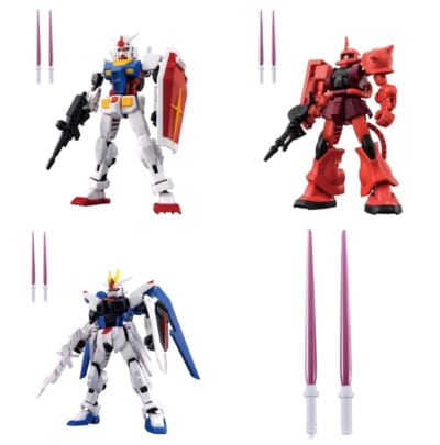 BANDAI新系列《Gundam Miximize》鋼彈、薩克零件可互換 2026年開賣