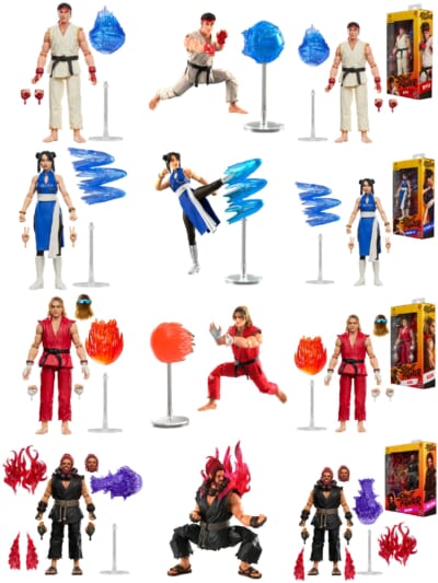 Hasbro Japan 推出《Street Fighter》真人電影版可動人偶,隆、肯、春麗與豪鬼 2026 年 10 月開賣