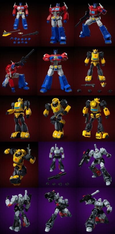 threezero MDLX《變形金剛》40週年紀念版柯博文密卡登大黃蜂亮相 2026年發售售價3036元起