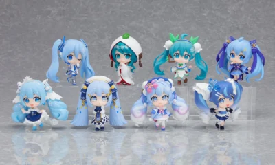 GSC《雪初音全明星》第二彈盒玩 歷代8款造型預定2027年2月發售