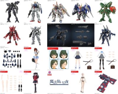钢弹模型等多款新品公开 今日14时开放预约