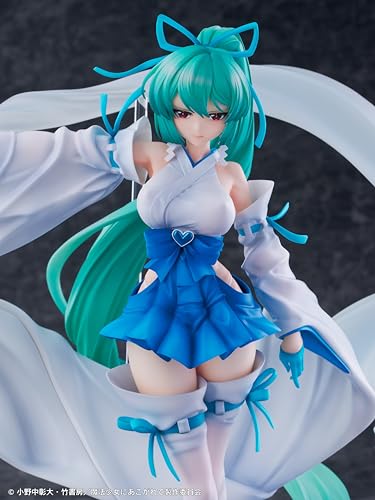 WING《夢想成為魔法少女》水神藍薄冰巫女模型 豪華版附戰損服與愛意顏 7 WING《夢想成為魔法少女》水神藍薄冰巫女模型 豪華版附戰損服與愛意顏