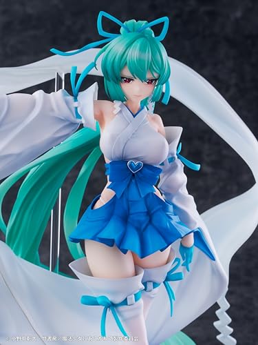 WING《夢想成為魔法少女》水神藍薄冰巫女模型 豪華版附戰損服與愛意顏 6 WING《夢想成為魔法少女》水神藍薄冰巫女模型 豪華版附戰損服與愛意顏