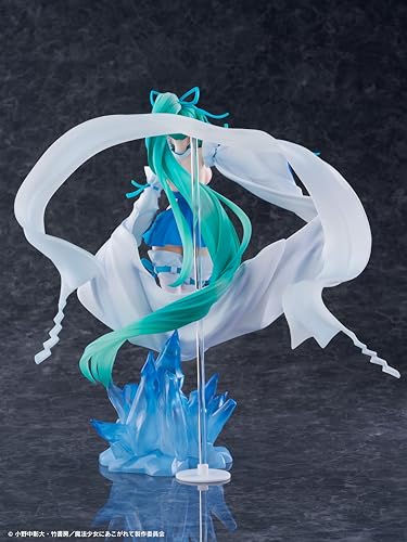 WING《夢想成為魔法少女》水神藍薄冰巫女模型 豪華版附戰損服與愛意顏 4 WING《夢想成為魔法少女》水神藍薄冰巫女模型 豪華版附戰損服與愛意顏