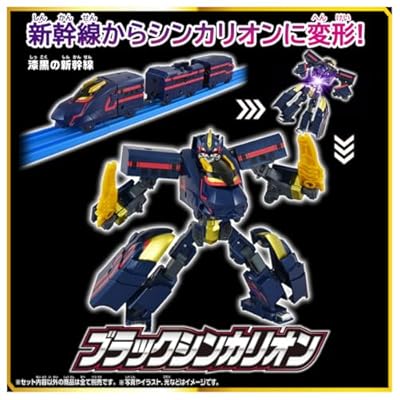 《新幹線變形機器人》SGX 黑色新幹線、800 つばめ預購開始,重現最強狂戰士姿態 4 《新幹線變形機器人》SGX 黑色新幹線、800 つばめ預購開始,重現最強狂戰士姿態