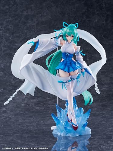 WING《夢想成為魔法少女》水神藍薄冰巫女模型 豪華版附戰損服與愛意顏 2 WING《夢想成為魔法少女》水神藍薄冰巫女模型 豪華版附戰損服與愛意顏