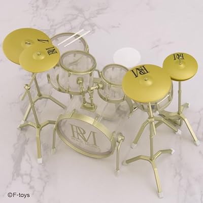 F-toys 推出 1/12 比例爵士鼓模型 ROCKMONO ドラムス 五款配色同步登場 5 F-toys 推出 1/12 比例爵士鼓模型 ROCKMONO ドラムス 五款配色同步登場