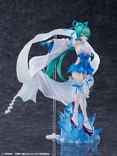 WING《夢想成為魔法少女》水神藍薄冰巫女模型 豪華版附戰損服與愛意顏 5 WING《夢想成為魔法少女》水神藍薄冰巫女模型 豪華版附戰損服與愛意顏