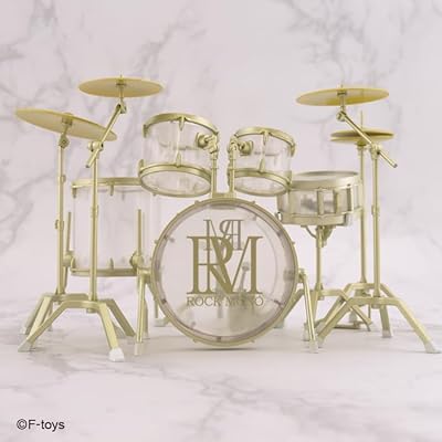 F-toys 推出 1/12 比例爵士鼓模型 ROCKMONO ドラムス 五款配色同步登場 4 F-toys 推出 1/12 比例爵士鼓模型 ROCKMONO ドラムス 五款配色同步登場