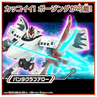 《新幹線變形機器人》SGX 黑色新幹線、800 つばめ預購開始,重現最強狂戰士姿態 12 《新幹線變形機器人》SGX 黑色新幹線、800 つばめ預購開始,重現最強狂戰士姿態