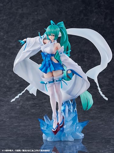 WING《夢想成為魔法少女》水神藍薄冰巫女模型 豪華版附戰損服與愛意顏 3 WING《夢想成為魔法少女》水神藍薄冰巫女模型 豪華版附戰損服與愛意顏