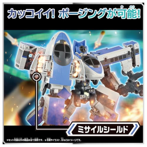 《新幹線變形機器人》SGX 500 Kodama 預購開跑 支援五機合體 2026 年 8 月推出