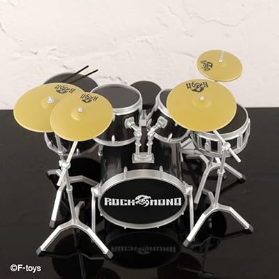 F-toys 推出 1/12 比例爵士鼓模型 ROCKMONO ドラムス 五款配色同步登場 3 F-toys 推出 1/12 比例爵士鼓模型 ROCKMONO ドラムス 五款配色同步登場