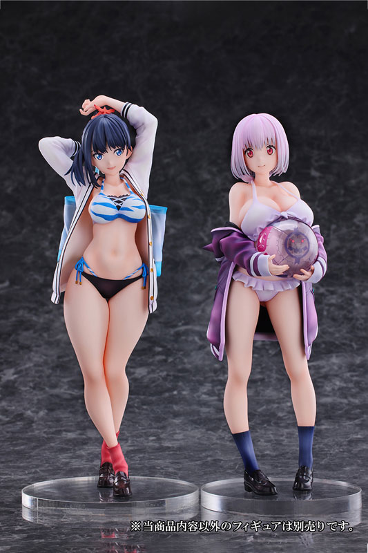 《SSSS.GRIDMAN》寶多六花、新條茜泳裝模型出貨日確定!Alphamax 預計 2026 年 4 月初發售