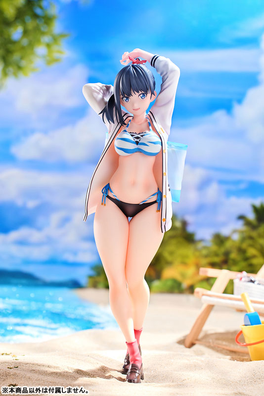 《SSSS.GRIDMAN》寶多六花、新條茜泳裝模型出貨日確定!Alphamax 預計 2026 年 4 月初發售