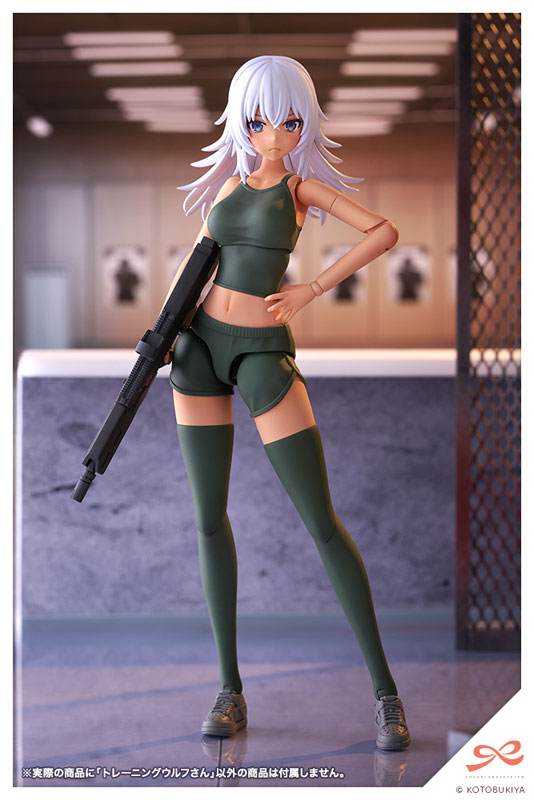壽屋《創彩少女庭園》Wolf-san 小麥肌登場!Training Wolf-san 塑膠模型今日開賣
