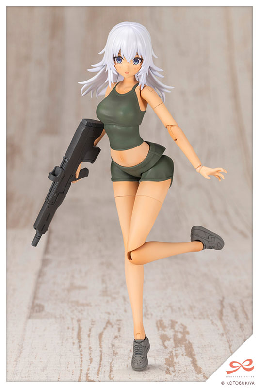 壽屋《創彩少女庭園》Wolf-san 小麥肌登場!Training Wolf-san 塑膠模型今日開賣