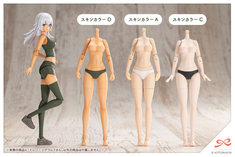 壽屋《創彩少女庭園》Wolf-san 小麥肌登場!Training Wolf-san 塑膠模型今日開賣