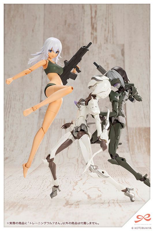 壽屋《創彩少女庭園》Wolf-san 小麥肌登場!Training Wolf-san 塑膠模型今日開賣