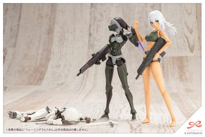 壽屋《創彩少女庭園》Wolf-san 小麥肌登場!Training Wolf-san 塑膠模型今日開賣