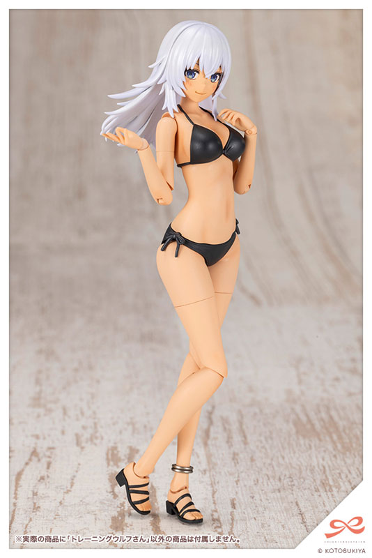壽屋《創彩少女庭園》Wolf-san 小麥肌登場!Training Wolf-san 塑膠模型今日開賣