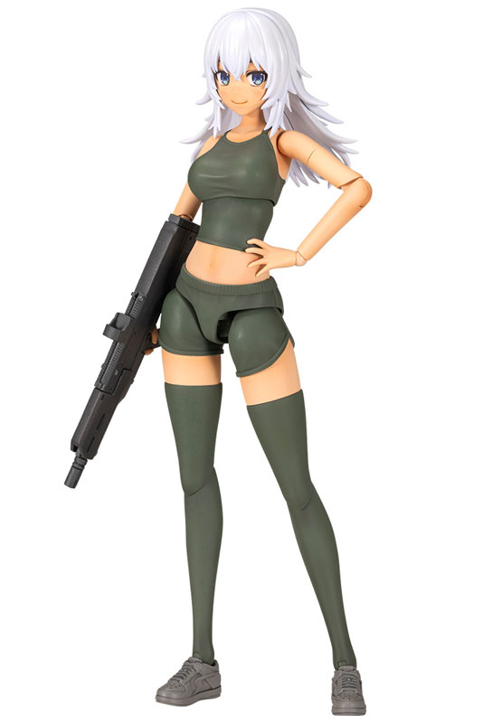 壽屋《創彩少女庭園》Wolf-san 小麥肌登場!Training Wolf-san 塑膠模型今日開賣