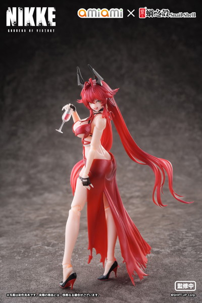 蝸之殼《勝利女神:妮姬》小紅帽可動人偶開訂 附贈替換件還原經典背影射擊