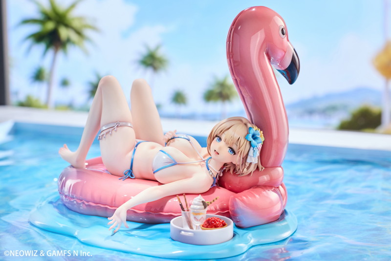 《棕色塵埃 2》看板娘 Justia 真夏之夢泳裝 1/7 模型開放預購,預計 2027 年 8 月發售