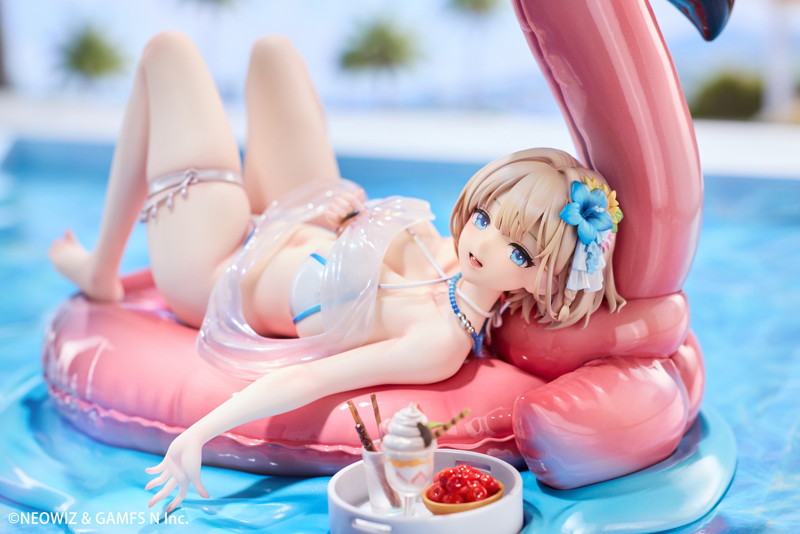《棕色塵埃 2》看板娘 Justia 真夏之夢泳裝 1/7 模型開放預購,預計 2027 年 8 月發售