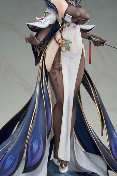 APEX-TOYS《碧藍航線》鎮海改 1/7 模型 2026 年發售 鏤空設計大方展露曲線