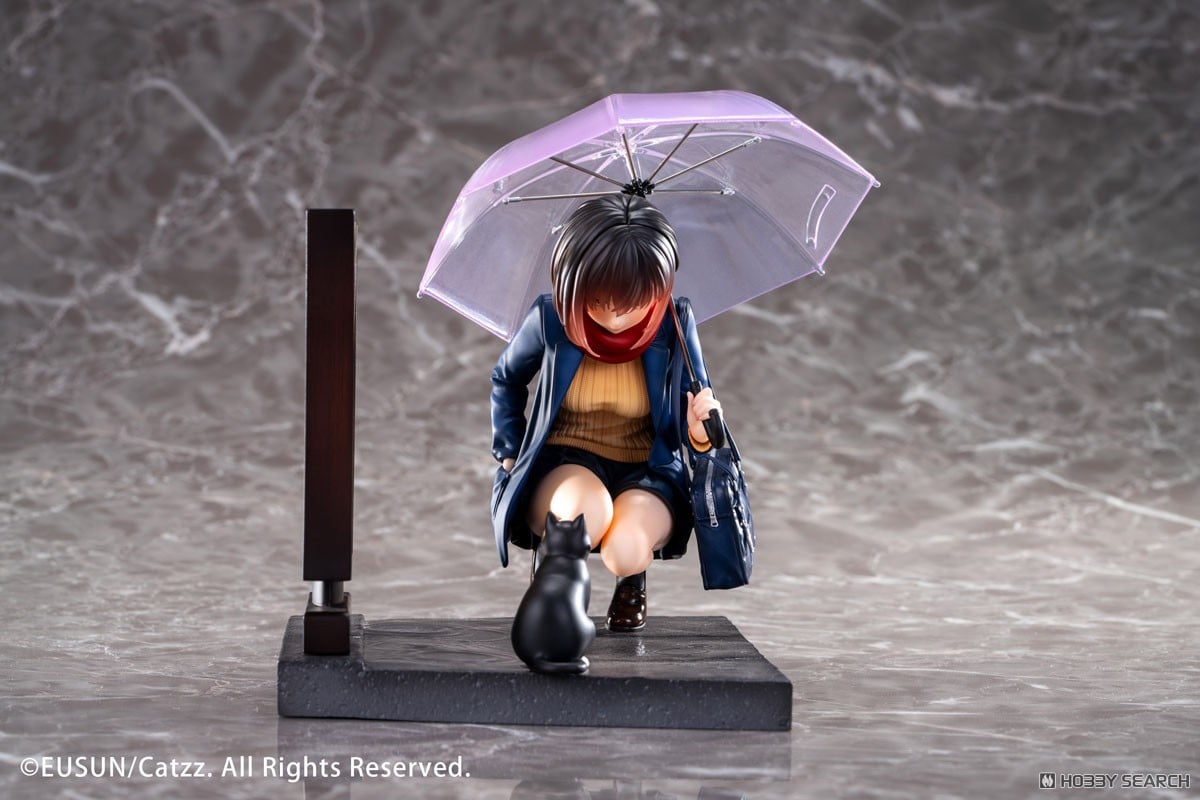 EUSUN推出插畫家catzz原創模型《雨の日 – 邂逅》 售價1.4萬日圓附贈貓咪特典 2 EUSUN推出插畫家catzz原創模型《雨の日 – 邂逅》 售價1.4萬日圓附贈貓咪特典