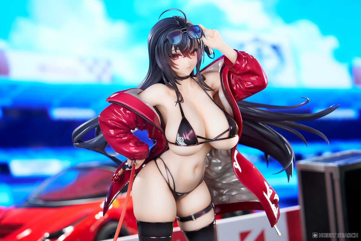APEX《碧藍航線》大鳳賽車女郎模型 2026 年 7 月出貨 附眨眼表情重現極致肉感