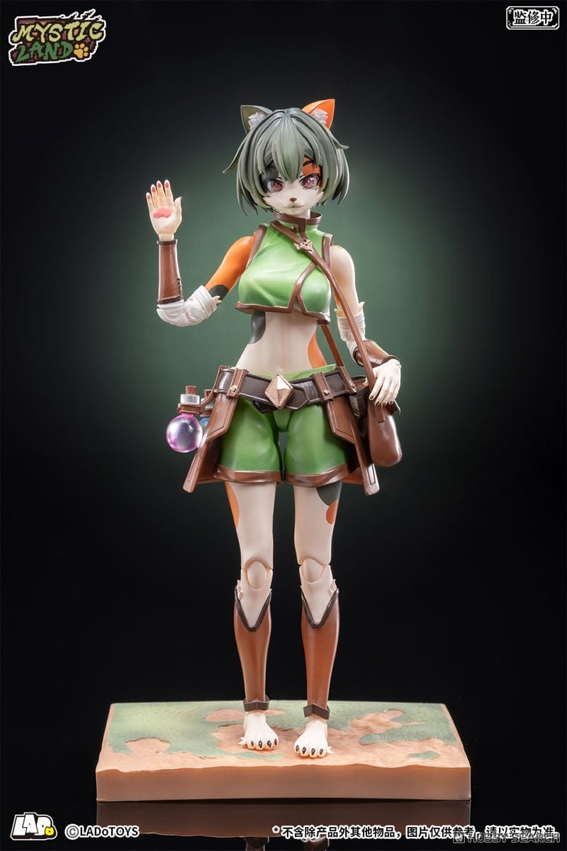 貓娘藥草師降臨!LADo TOYS「Tonia 藥草師 Ver.」1/12 可動模型 3 月 22 日正式發售 1 貓娘藥草師降臨!LADo TOYS「Tonia 藥草師 Ver.」1/12 可動模型 3 月 22 日正式發售