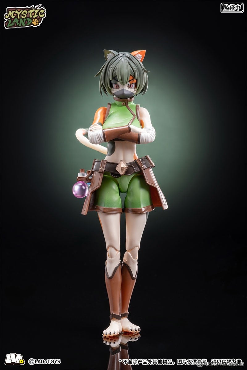 貓娘藥草師降臨!LADo TOYS「Tonia 藥草師 Ver.」1/12 可動模型 3 月 22 日正式發售 3 貓娘藥草師降臨!LADo TOYS「Tonia 藥草師 Ver.」1/12 可動模型 3 月 22 日正式發售