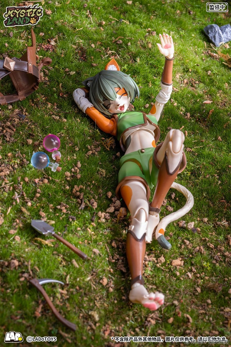 貓娘藥草師降臨!LADo TOYS「Tonia 藥草師 Ver.」1/12 可動模型 3 月 22 日正式發售 7 貓娘藥草師降臨!LADo TOYS「Tonia 藥草師 Ver.」1/12 可動模型 3 月 22 日正式發售