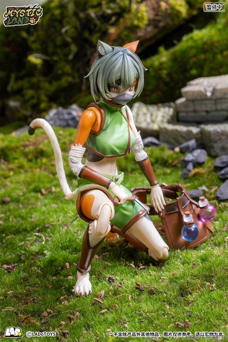 貓娘藥草師降臨!LADo TOYS「Tonia 藥草師 Ver.」1/12 可動模型 3 月 22 日正式發售 12 貓娘藥草師降臨!LADo TOYS「Tonia 藥草師 Ver.」1/12 可動模型 3 月 22 日正式發售