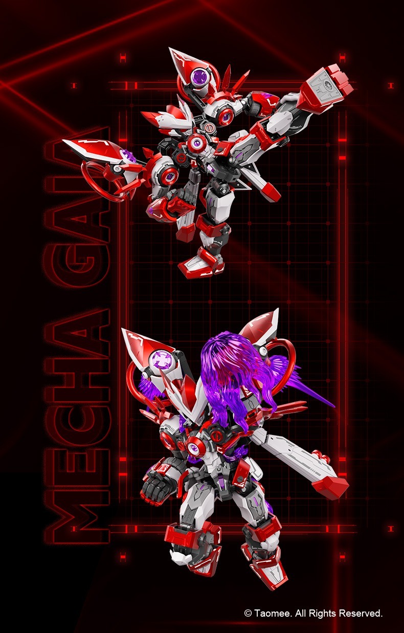 《Seer》Saint Machine Gaia 組裝模型亮相 20公分高售價僅約台幣 616 元 8 《Seer》Saint Machine Gaia 組裝模型亮相 20公分高售價僅約台幣 616 元