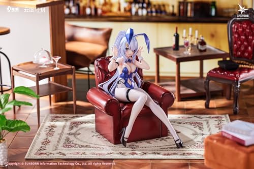 AniMester《少前:雲圖計劃》溫蒂妮兔子合奏1/7模型預購,台幣約1650元附特典