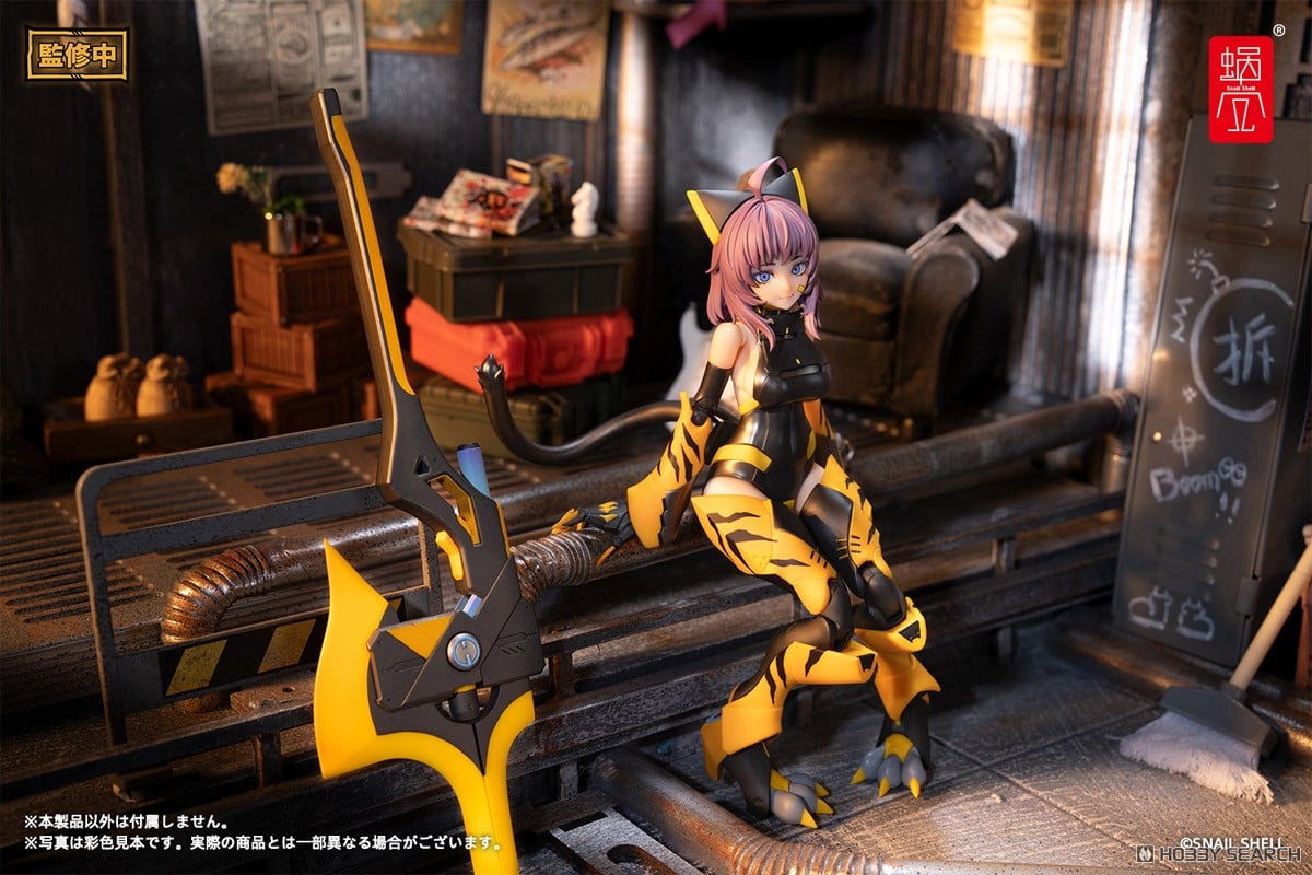 蝸之殼 Snail Shell「TIGER-05 釜虎」明日開賣!Goz-zz 原創美少女實體化 6 蝸之殼 Snail Shell「TIGER-05 釜虎」明日開賣!Goz-zz 原創美少女實體化