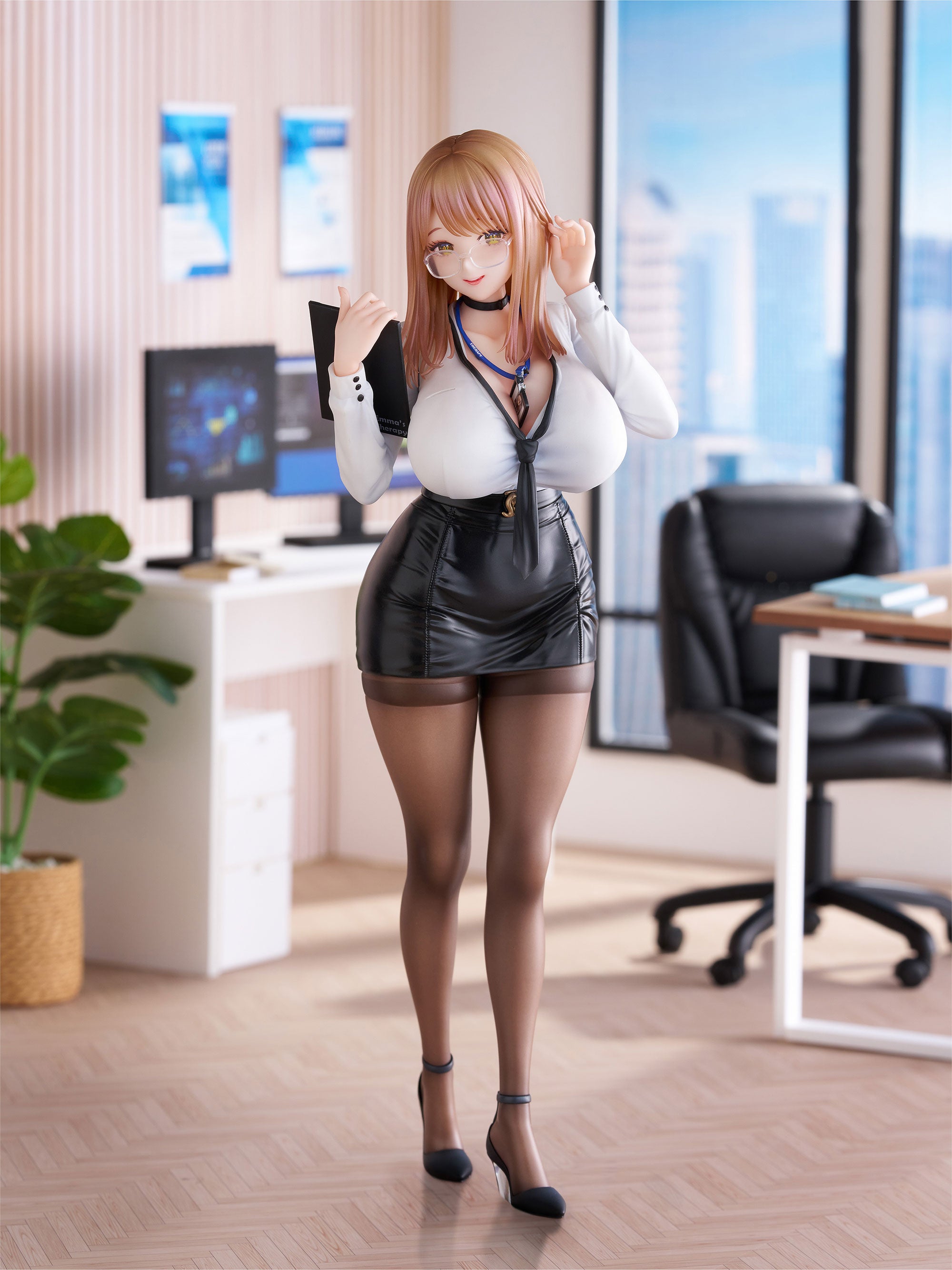 《勝利女神:妮姬》艾瑪辦公室療癒款模型 明日發售