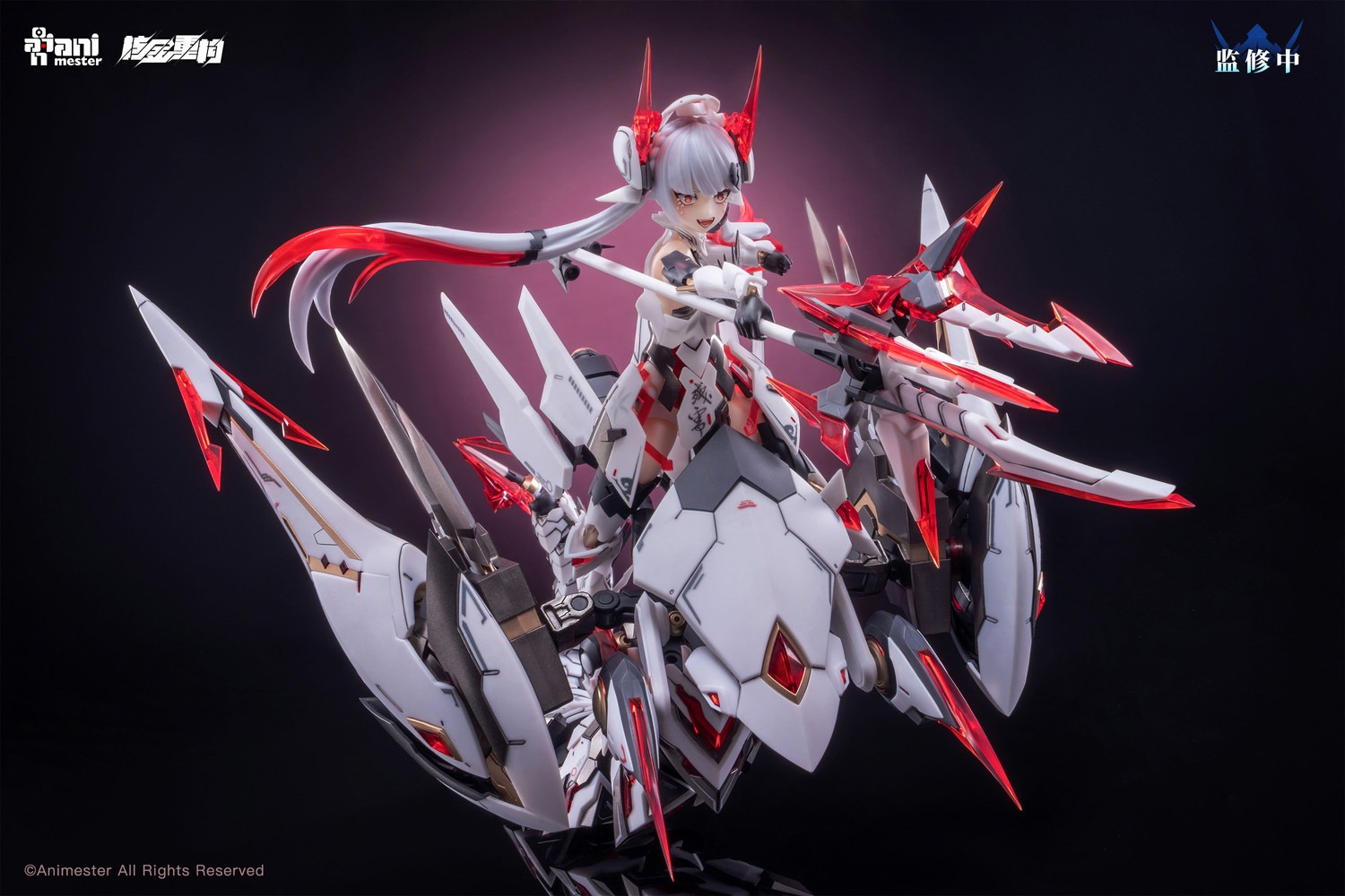 1/12 機娘「紫微星・白」正式開賣!核金重構與 AniMester 聯手打造 6 1/12 機娘「紫微星・白」正式開賣!核金重構與 AniMester 聯手打造